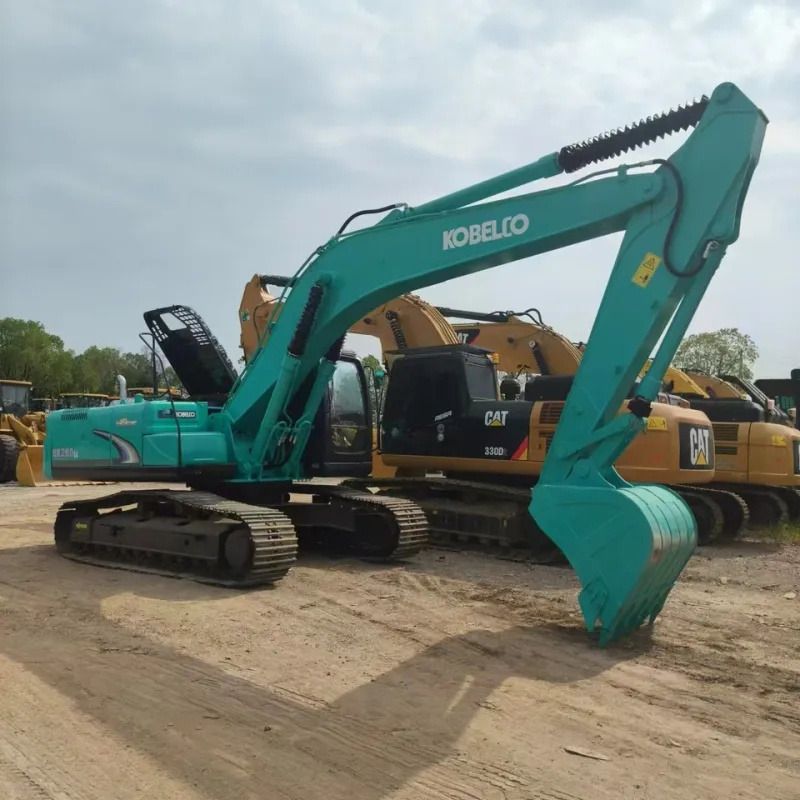 2019 Kobelco SK260 crawler excavator, side profile view 2019 Kobelco SK260 crawler excavator, side profile view