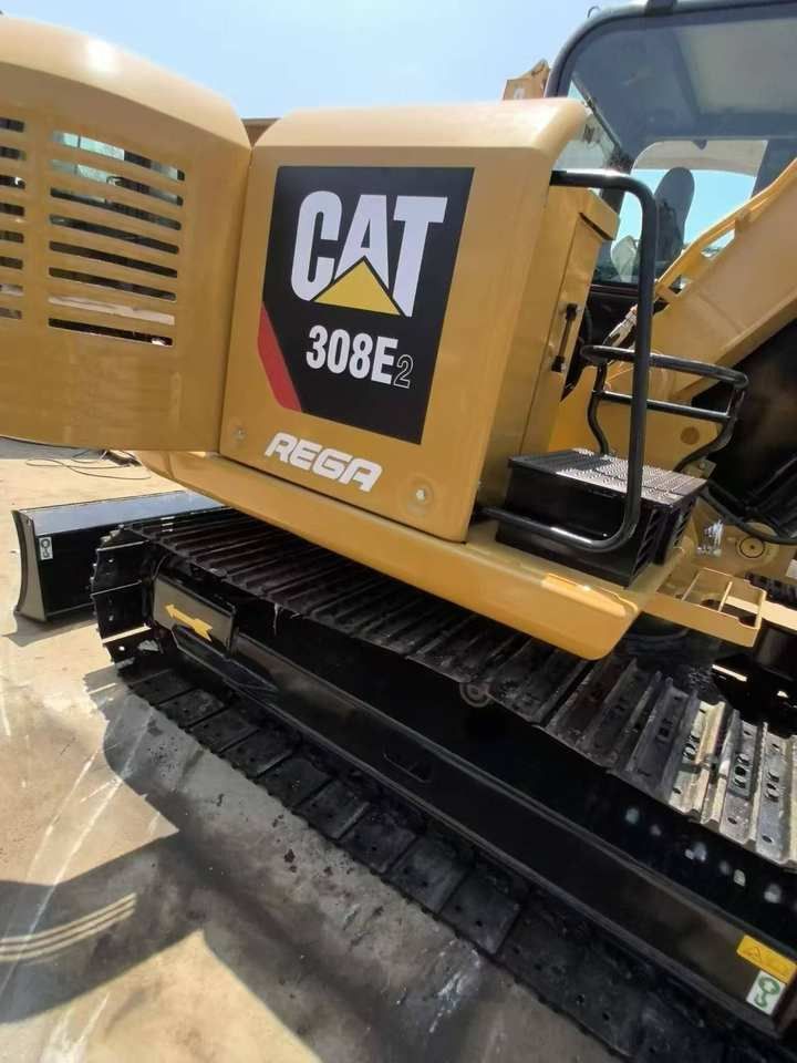 2023 Caterpillar 308E2 mini excavator side view 2023 Caterpillar 308E2 mini excavator side view