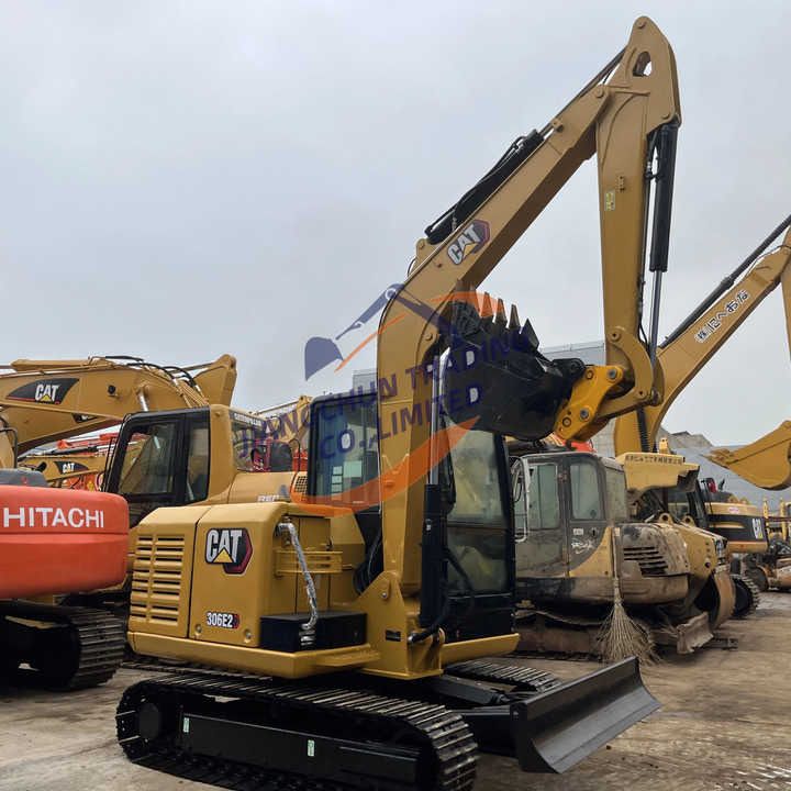 2020 Caterpillar 306E2 crawler excavator, side view