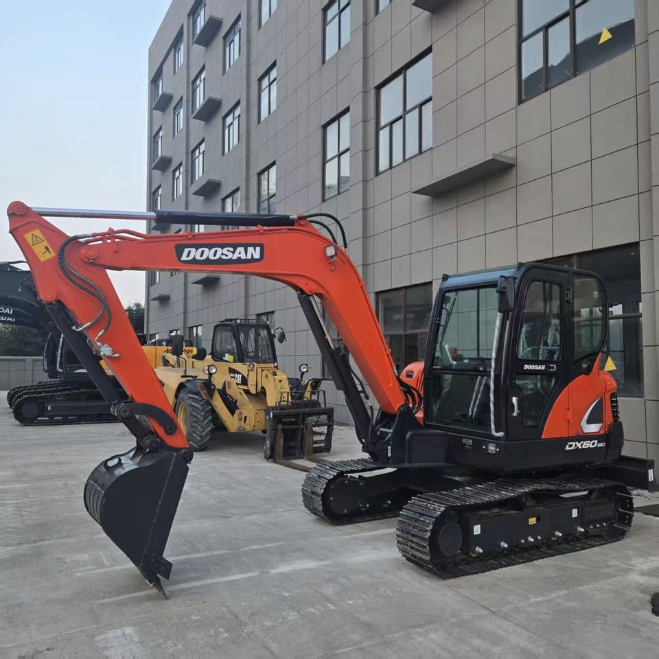 2024 Doosan DX60-9C mini excavator, side view 2024 Doosan DX60-9C mini excavator, side view