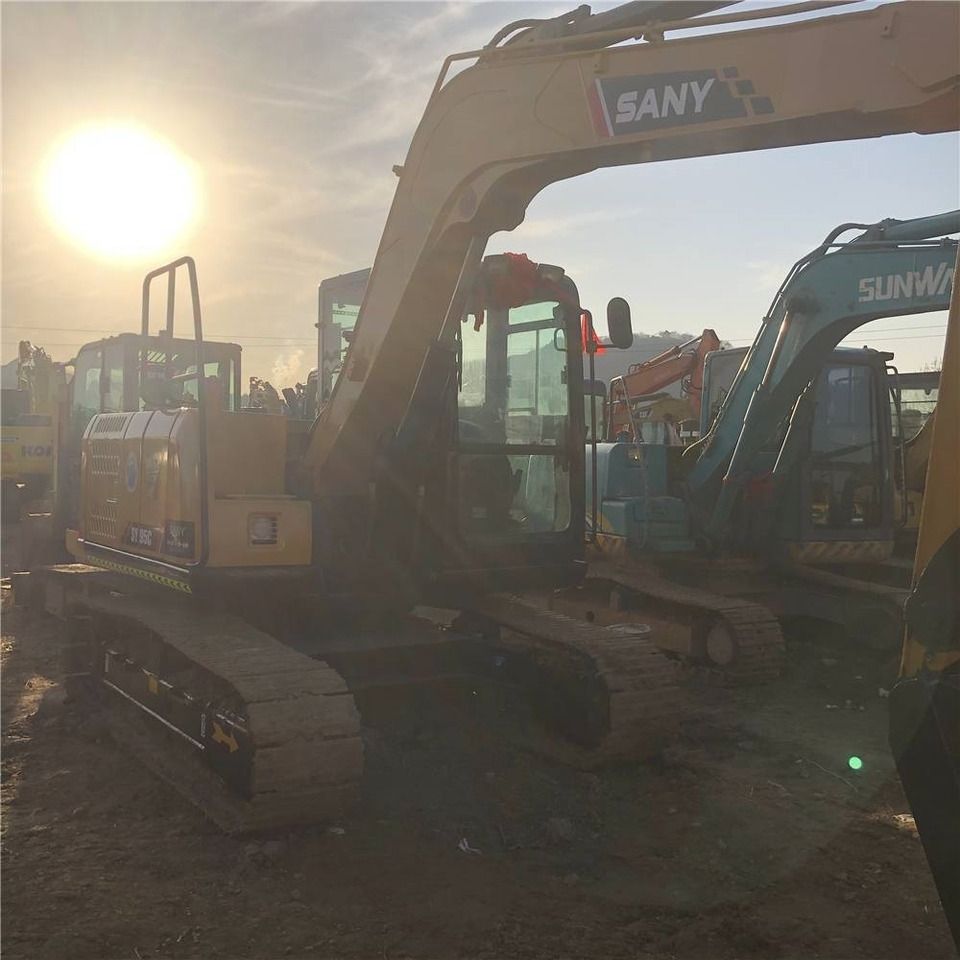 2024 Sany SY95C mini excavator, side view