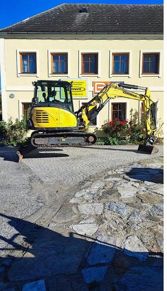 2020 Yanmar SV60-A mini excavator, side view