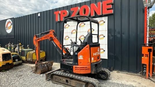 2017 Hitachi ZX26U-5 mini excavator, side view