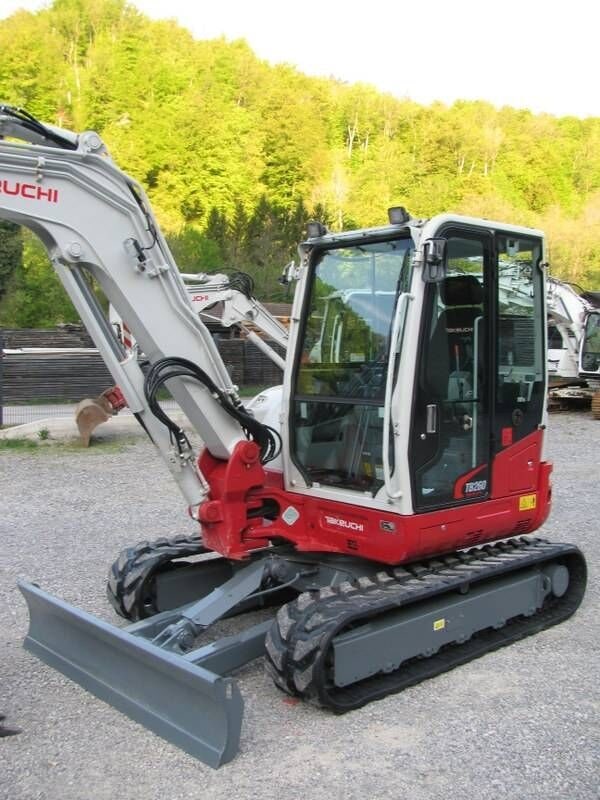 2020 Takeuchi TB260 mini excavator, side view 2020 Takeuchi TB260 mini excavator, side view