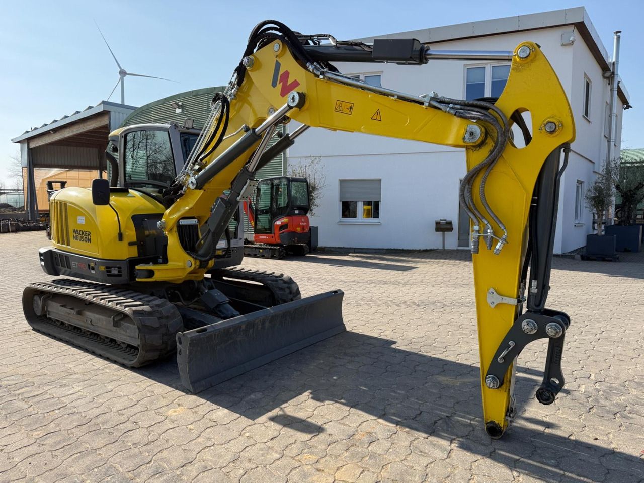 2025 Wacker Neuson ET90 EDITION B5.1 mini excavator, side view