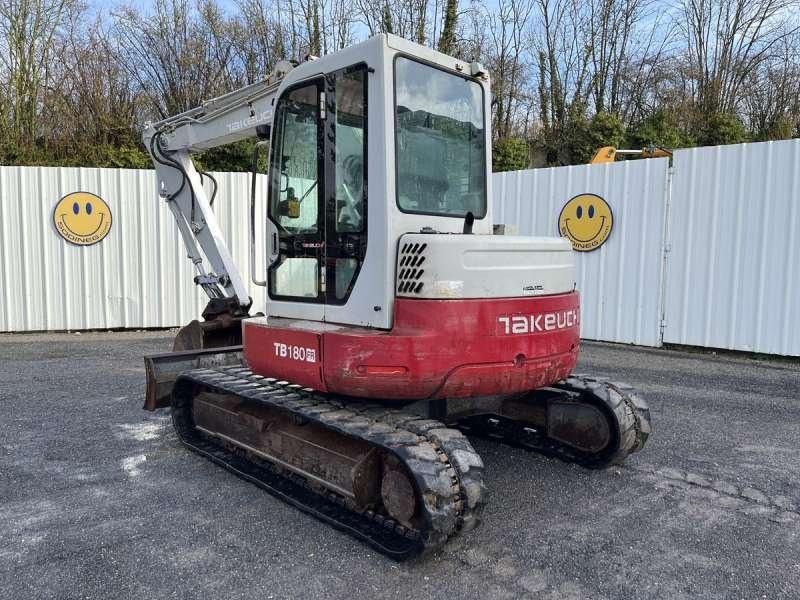 2007 Takeuchi TB180FR crawler excavator, rear three-quarter view 2007 Takeuchi TB180FR crawler excavator, rear three-quarter view