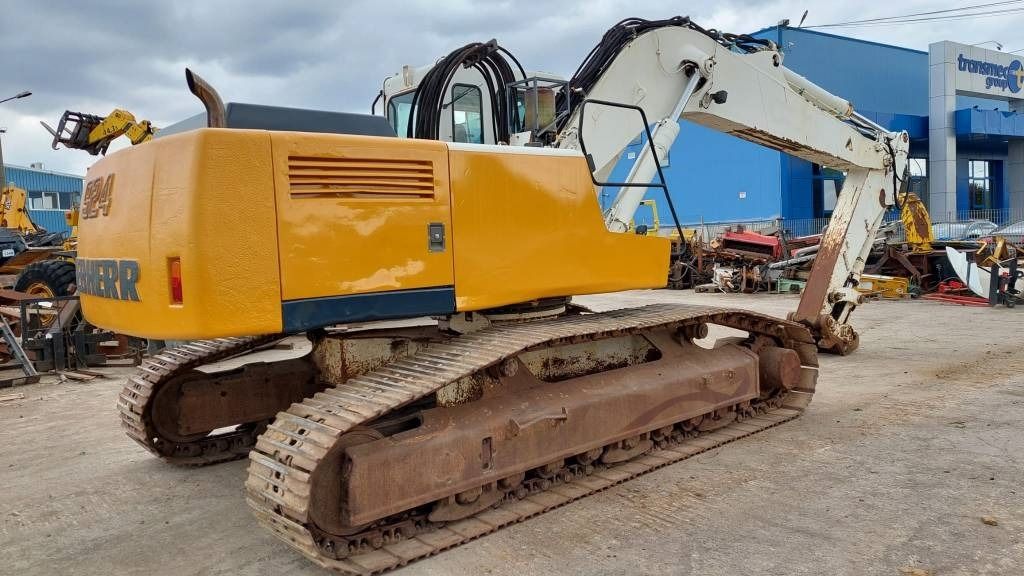 2005 Liebherr 924 crawler excavator rear three-quarter view 2005 Liebherr 924 crawler excavator rear three-quarter view