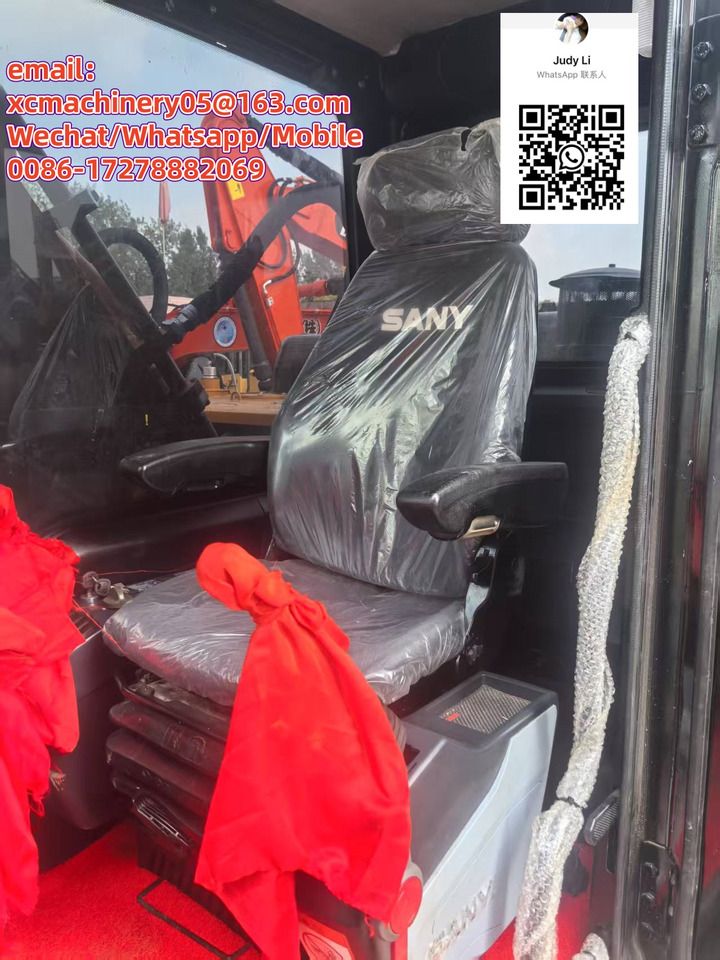 2023 Sany SY335 excavator interior view