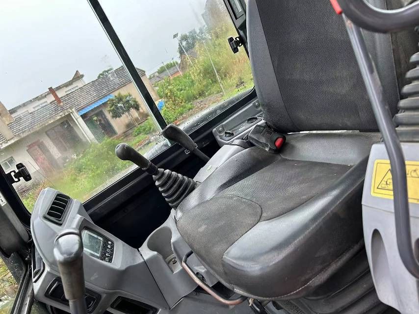 2022 Kubota KX163 mini excavator interior cab view 2022 Kubota KX163 mini excavator interior cab view