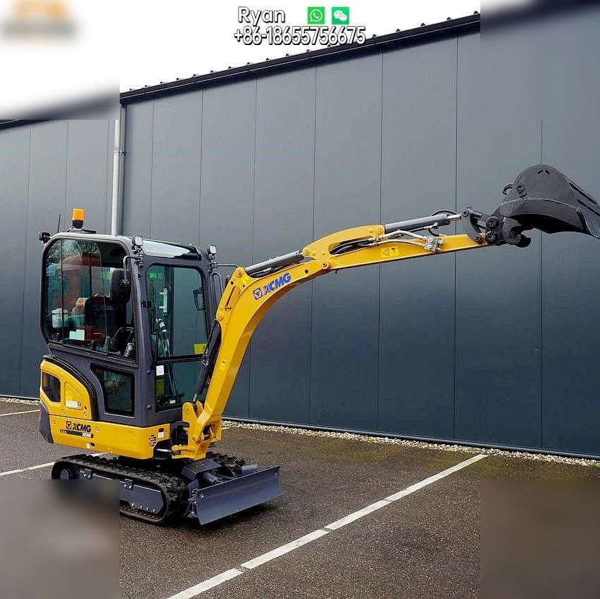 2025 XCMG XE20E mini excavator, side profile view 2025 XCMG XE20E mini excavator, side profile view