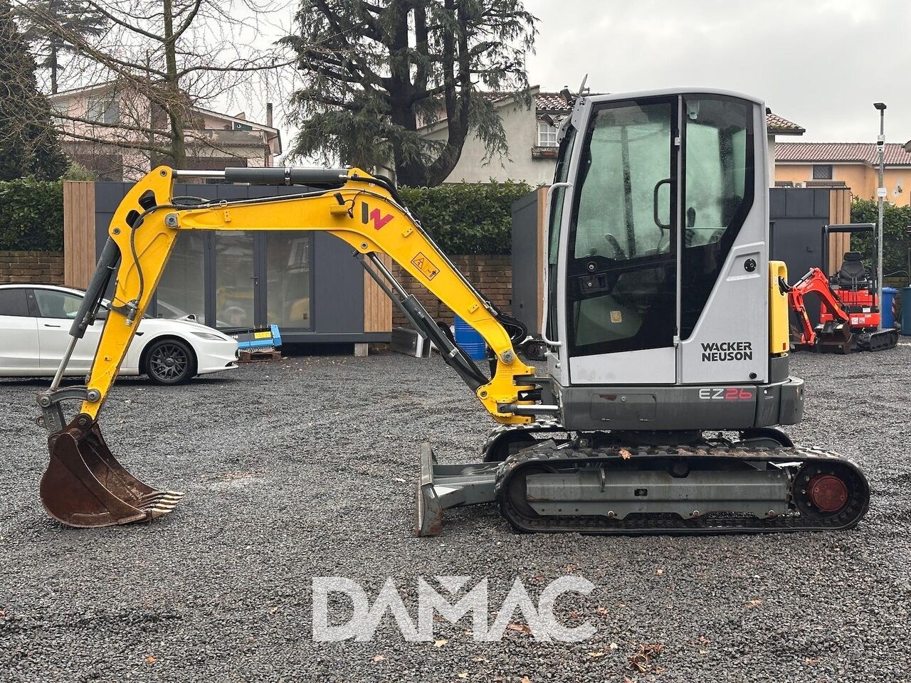 2020 Wacker Neuson EZ26 mini excavator, side profile view