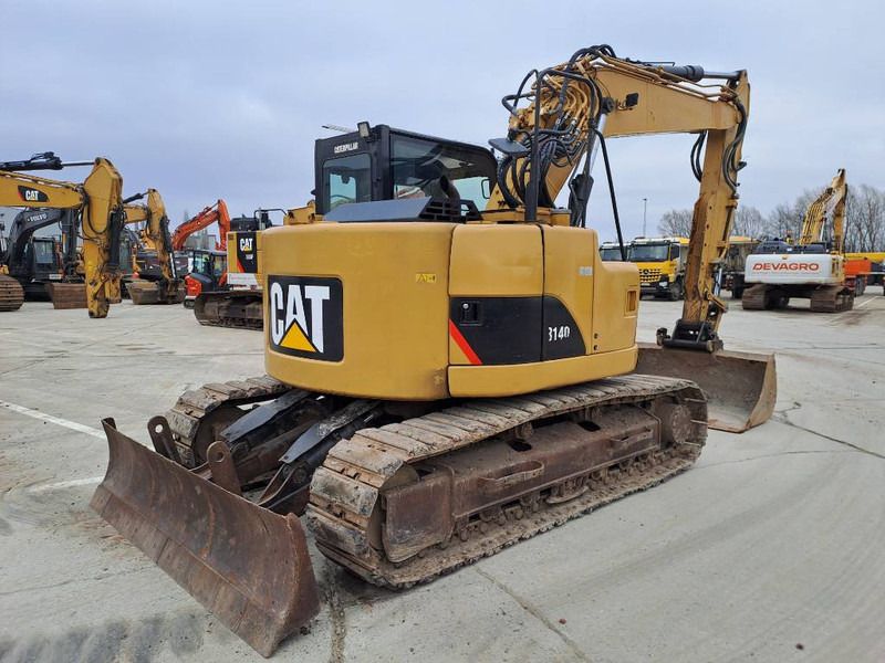 2010 Caterpillar 314 D LCR crawler excavator, rear three-quarter view 2010 Caterpillar 314 D LCR crawler excavator, rear three-quarter view