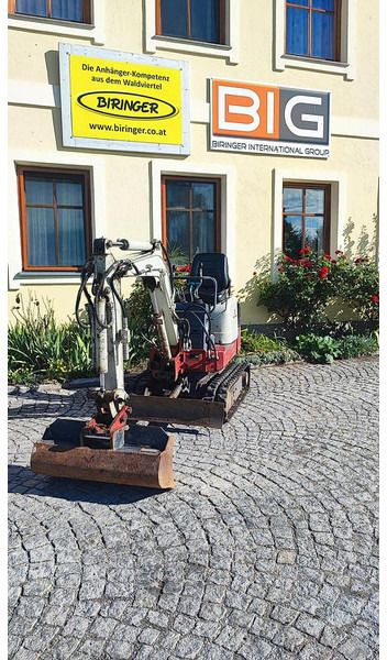 2009 Takeuchi TB108 mini excavator front view