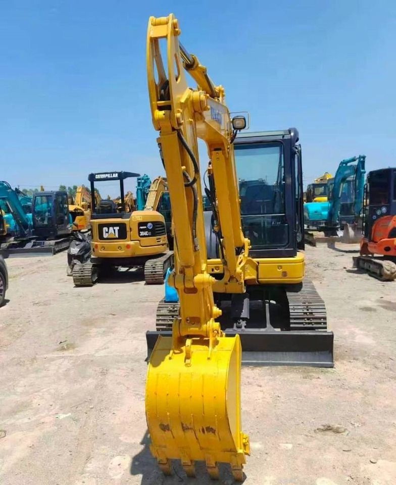 2024 Komatsu PC40 mini excavator, front view
