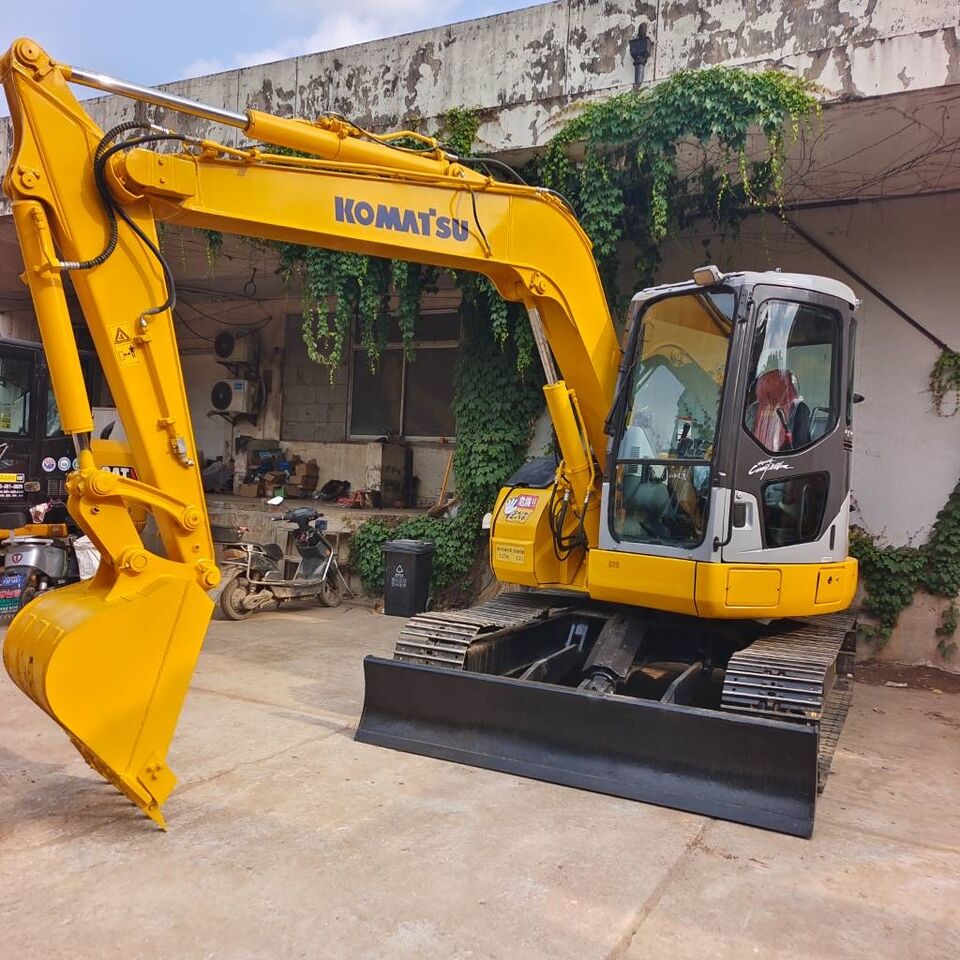 2024 Komatsu PC78US mini excavator, front three-quarter view 2024 Komatsu PC78US mini excavator, front three-quarter view