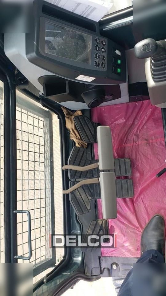 2026 Hyundai R210 crawler excavator interior cab view