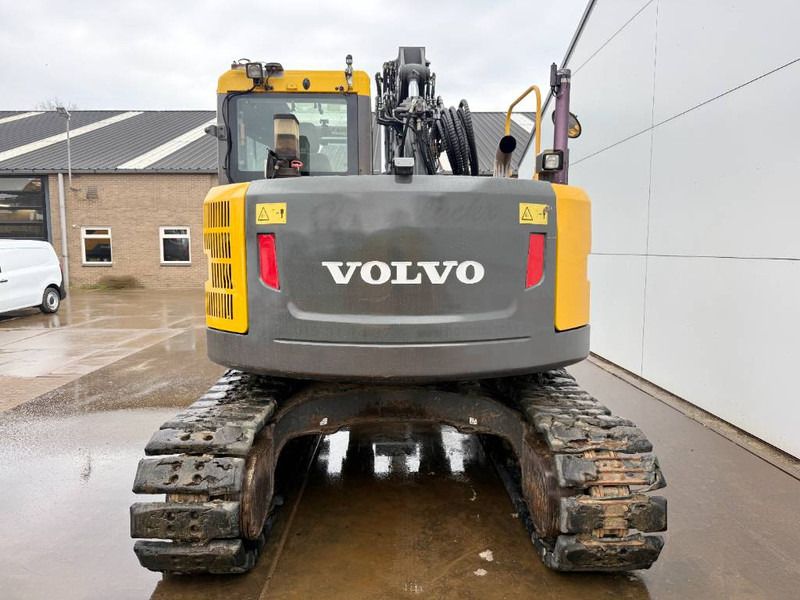 2011 Volvo ECR145CL crawler excavator, rear view