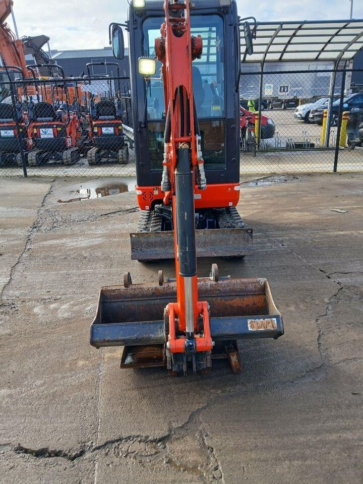2024 Kubota KX019-4 mini excavator, front view 2024 Kubota KX019-4 mini excavator, front view