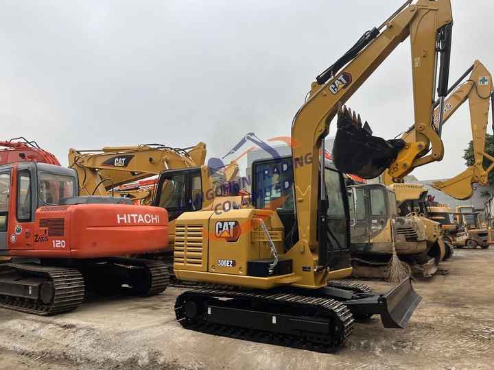 2020 Caterpillar 306E2 crawler excavator, side view