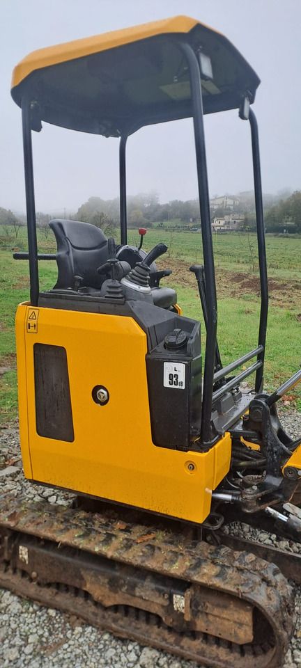 2023 JCB 18 Z-1 mini excavator side view of operator station 2023 JCB 18 Z-1 mini excavator side view of operator station
