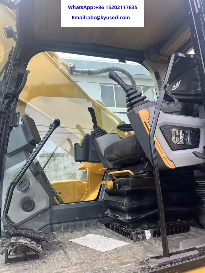 2024 Caterpillar 320GC crawler excavator interior cab view 2024 Caterpillar 320GC crawler excavator interior cab view