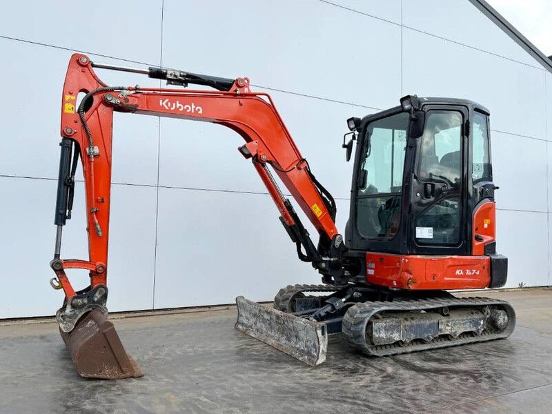 2020 Kubota KX037-4 mini excavator, side view