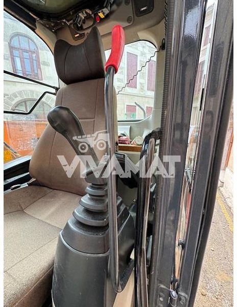 2015 Kobelco SK75 mini excavator cab interior view 2015 Kobelco SK75 mini excavator cab interior view