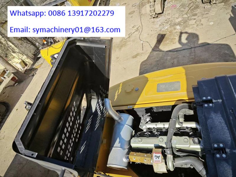 2023 Sany SY215C crawler excavator engine compartment view