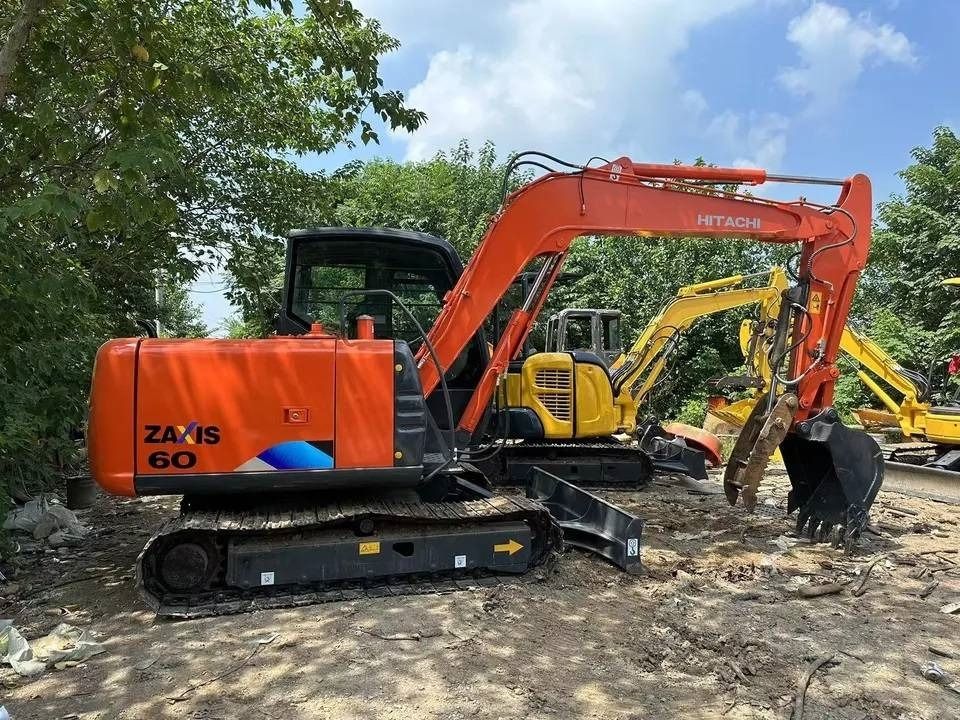 2024 Hitachi Zaxis 60 mini excavator, side profile view