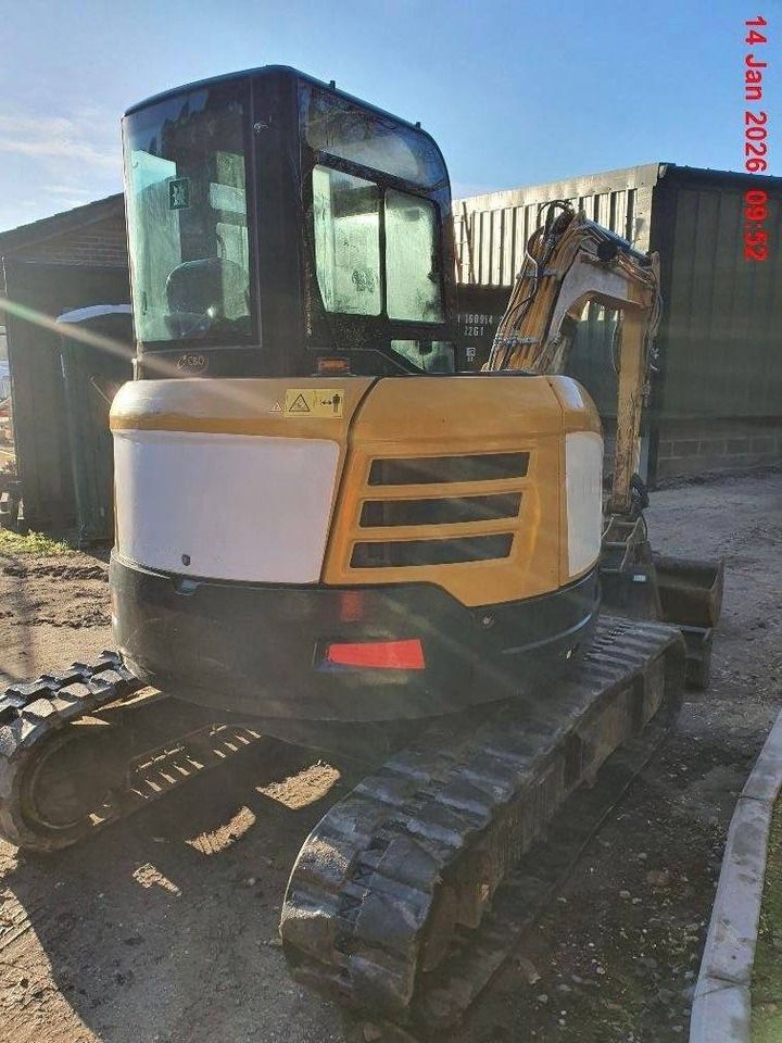 2022 Sany SY50 mini excavator rear view 2022 Sany SY50 mini excavator rear view