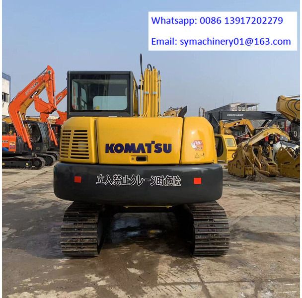 2021 Komatsu PC60-8 mini excavator rear view 2021 Komatsu PC60-8 mini excavator rear view