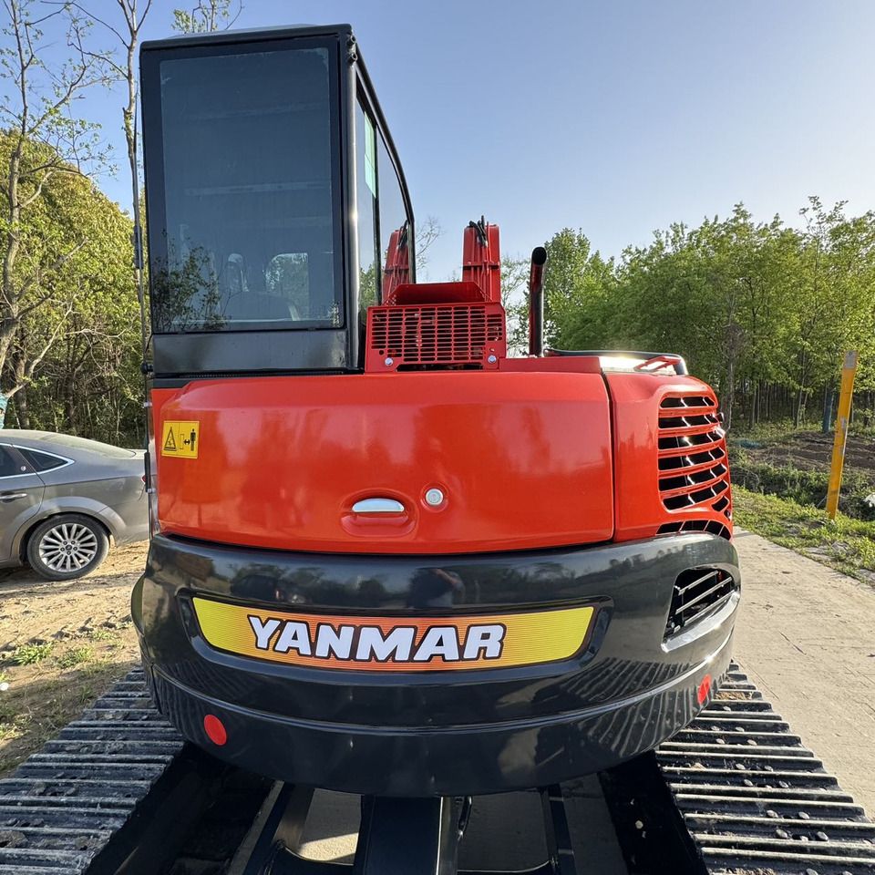 2024 Yanmar VIO80 mini excavator rear view 2024 Yanmar VIO80 mini excavator rear view