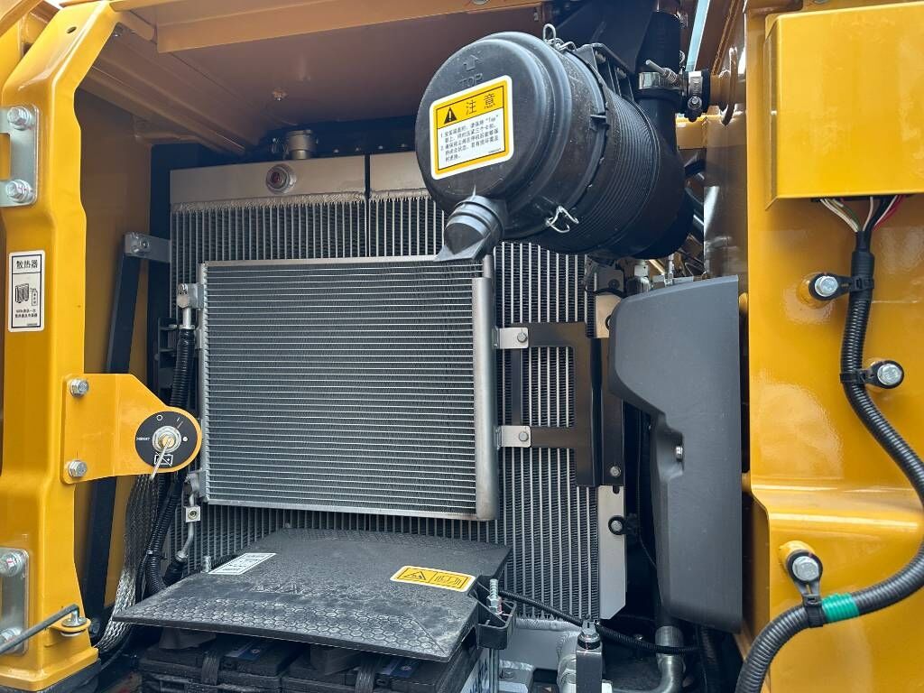 2026 XCMG XE75GA mini excavator engine compartment view