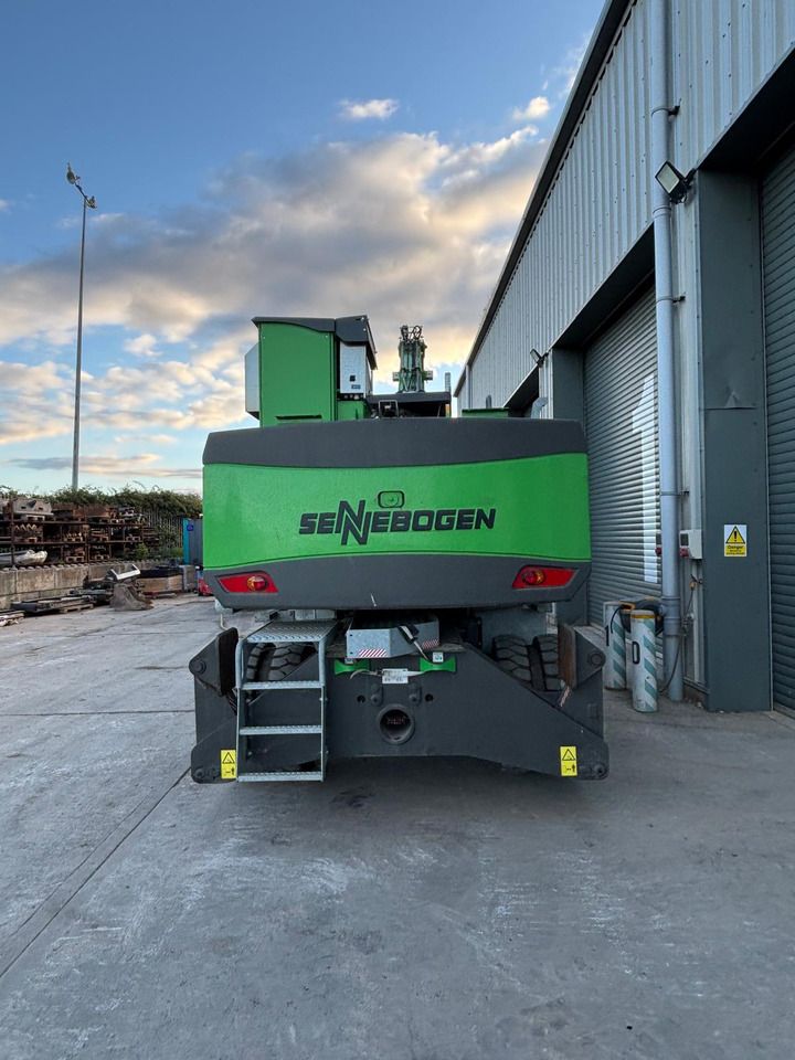 2022 Sennebogen 821 E material handler rear view