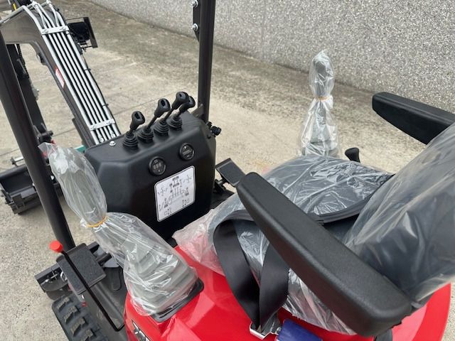2026 Rhinoceros XN10-9 mini excavator operator station view