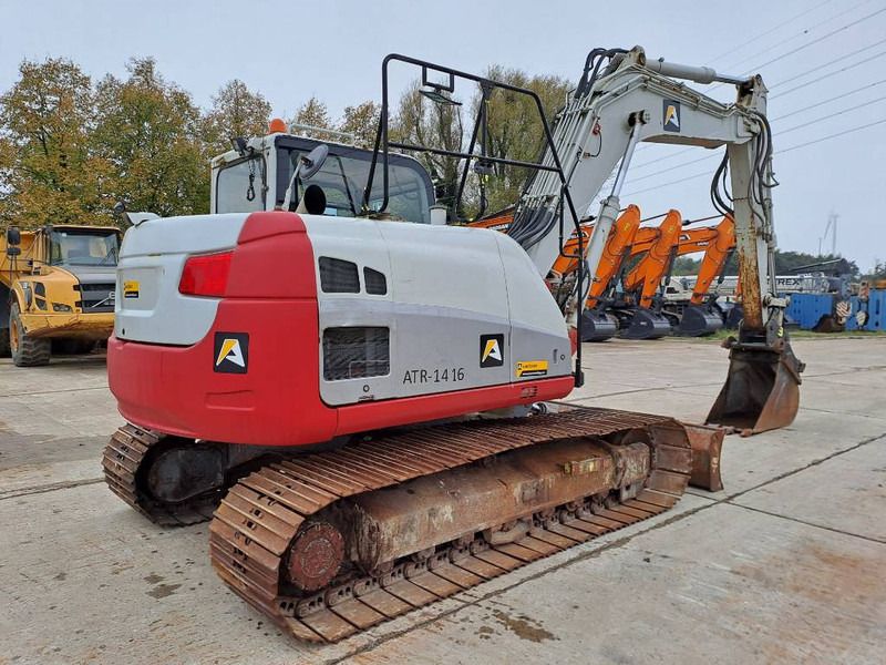 2018 Takeuchi TB2150 crawler excavator, rear three-quarter view 2018 Takeuchi TB2150 crawler excavator, rear three-quarter view