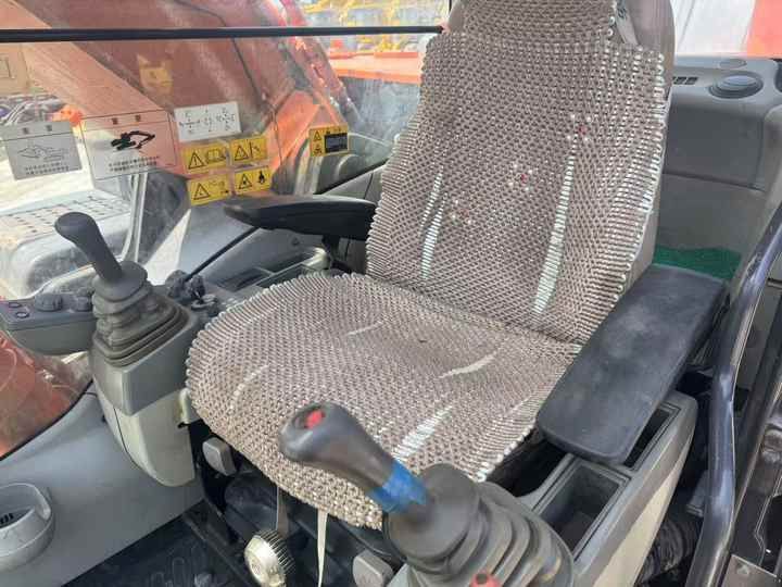 2016 Hitachi ZX350-5G crawler excavator cab interior view 2016 Hitachi ZX350-5G crawler excavator cab interior view