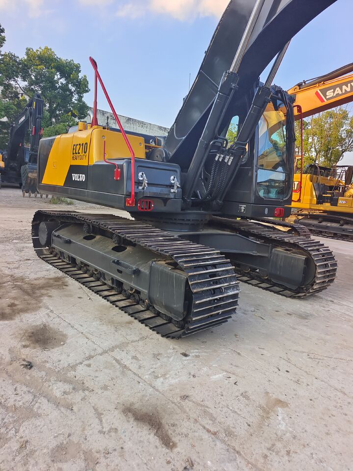 2024 Volvo EC210D crawler excavator, rear three-quarter view