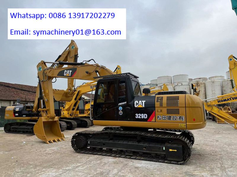 2023 Caterpillar 329D crawler excavator, side view 2023 Caterpillar 329D crawler excavator, side view