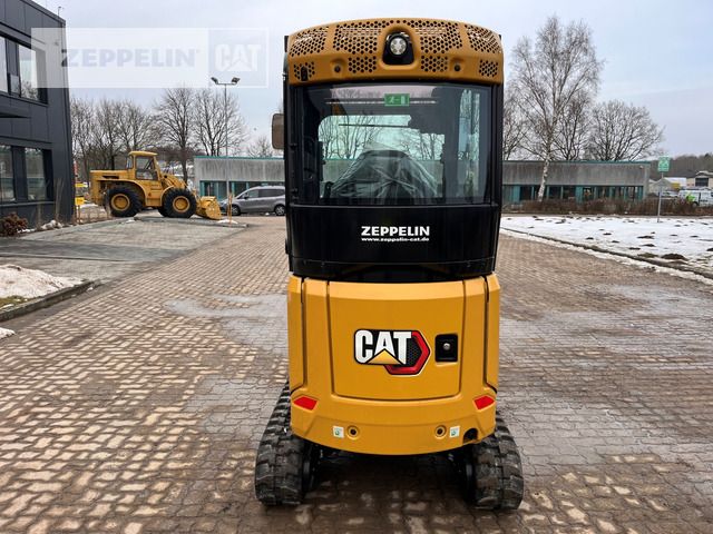 2024 Caterpillar 301.8-05A mini excavator, rear view