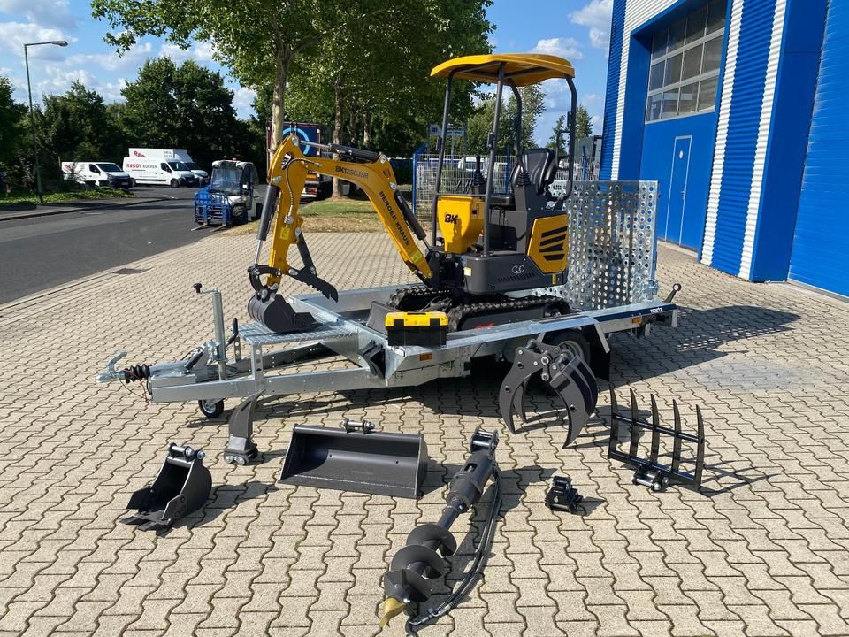 Mini-pelle Berger Kraus BK1250JSR Mini-pelle Berger Kraus BK1250JSR