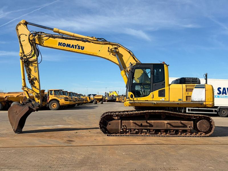 2011 Komatsu PC290LC-8 crawler excavator, side profile view