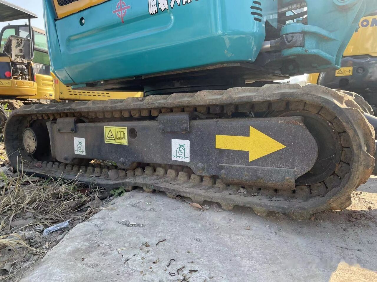 2022 Kubota U17 mini excavator track detail 2022 Kubota U17 mini excavator track detail