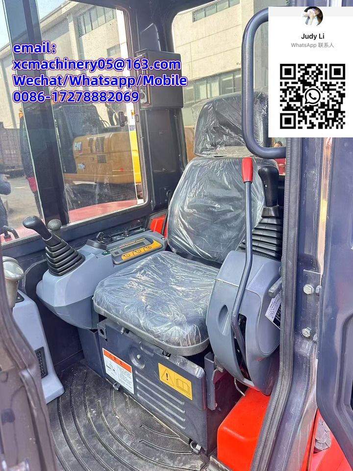 2019 Kubota U55 Mini Excavator interior view 2019 Kubota U55 Mini Excavator interior view
