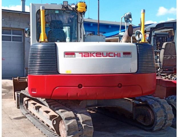 2015 Takeuchi TB1140 crawler excavator rear view
