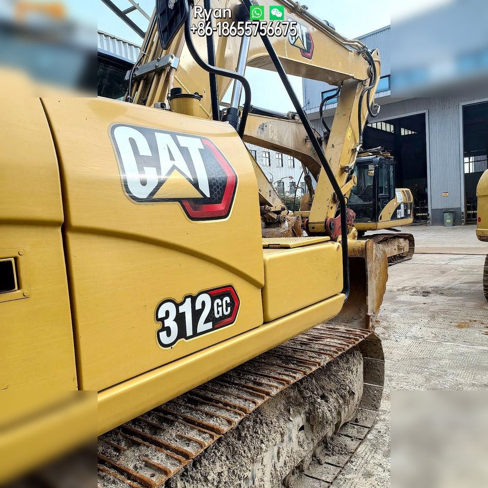 2024 Caterpillar 312GC crawler excavator side profile 2024 Caterpillar 312GC crawler excavator side profile