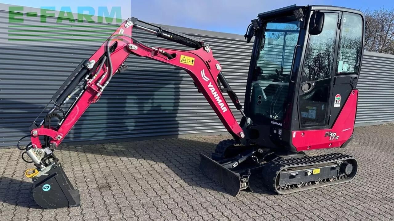 2023 Yanmar SV19VT mini excavator, side profile view 2023 Yanmar SV19VT mini excavator, side profile view