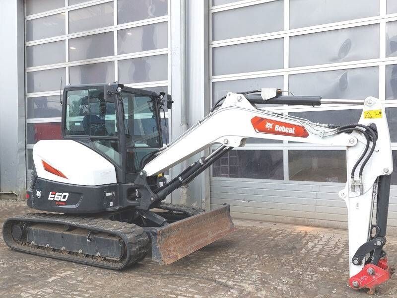 2022 Bobcat E60 mini excavator, side view