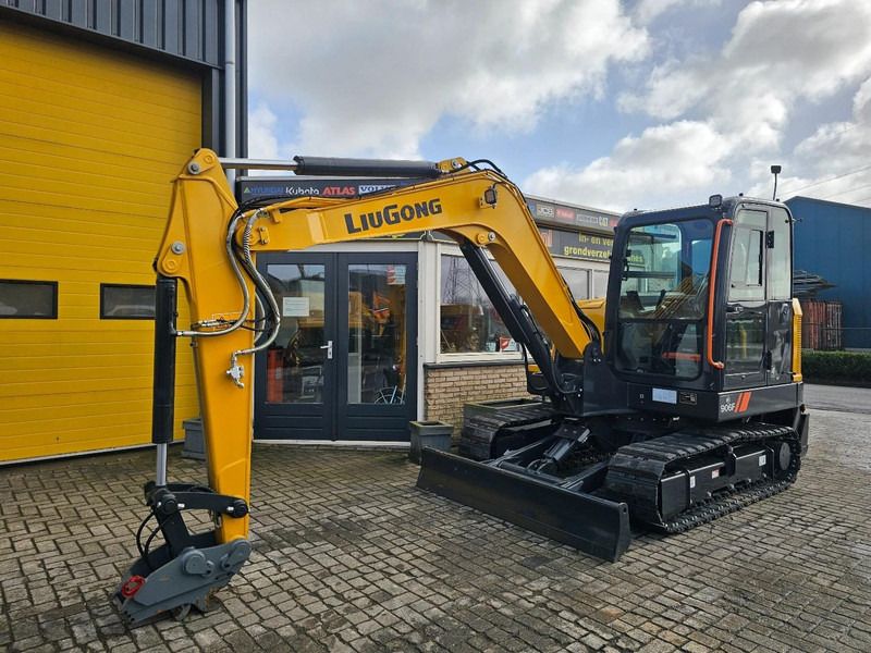 2026 LiuGong 906F mini excavator, side view