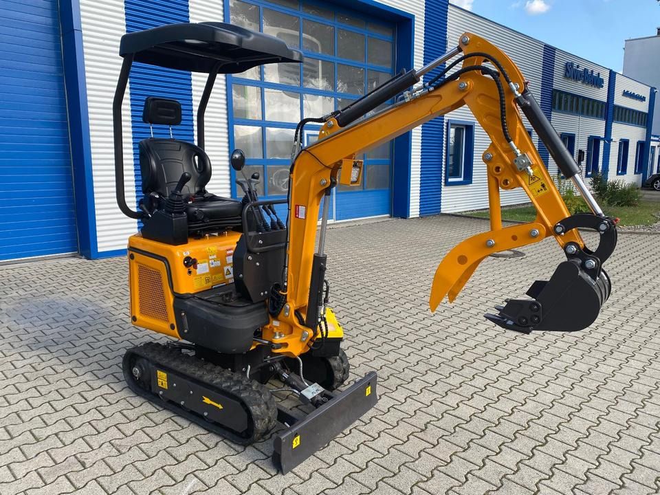 2026 Berger Kraus BK1300JSR mini excavator, side view